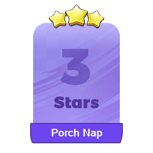 MMOJUGG Monopoly Go Porch Nap 3 Stars-S7-8 Details View of Item Function and Use